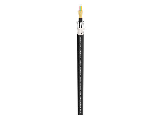 SOMMER Octopus-G Fiberkabel, OM3 4 x 50/125 µm OM3, PUR , sort