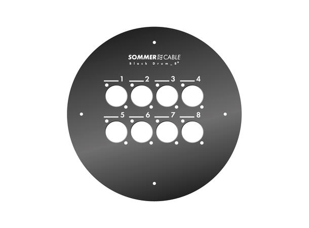 SOMMER RUND08 Koblingsplate For Schill GT310, HT og SK serie