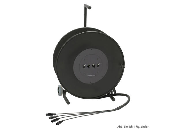 SOMMER SC-MERCATOR 4 x CAT.7 kabel 25m. SCHILL HT485 kabeltrommel