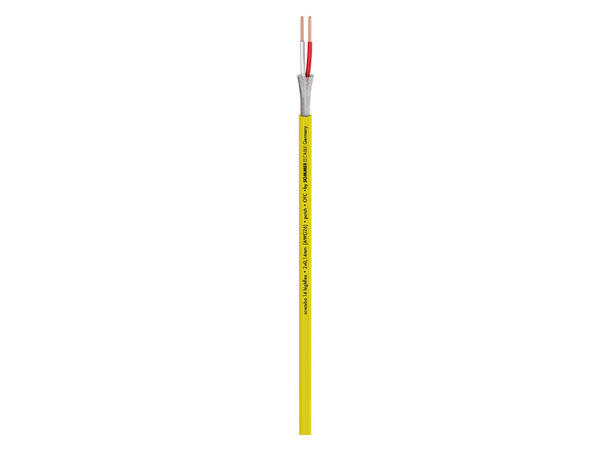 SOMMER Scuba 14 Mikrofonkabel 2 x 0,14 mm², PVC Ø 3,80 mm, gul