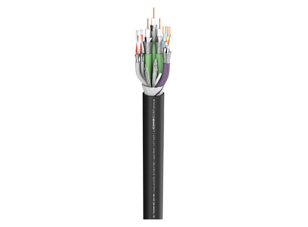 SOMMER Transit MC3201 HD-SDI Videokabel video/audio/CAT.7, Soft-PVC, sort