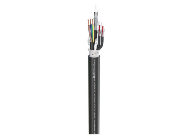 SOMMER Transit MC 123 HD Videokabel power/video/audio, PVC Ø 14,20 mm, sort