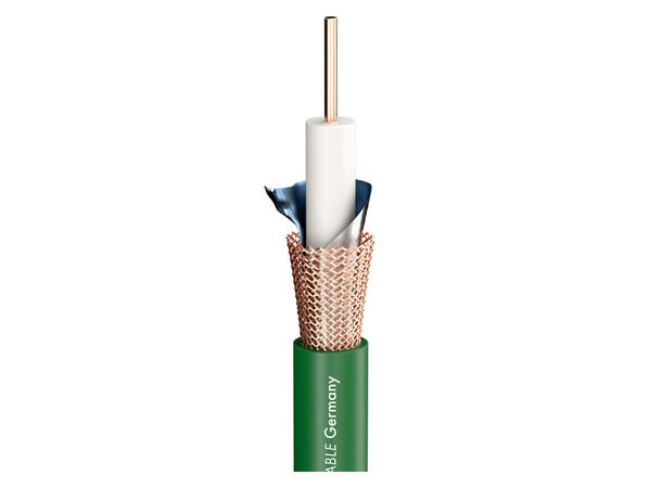 SOMMER Vector Plus RCB Videokabel 1.6L/7.0, 1 x 1,60, PVC Ø10,20 mm, grønn