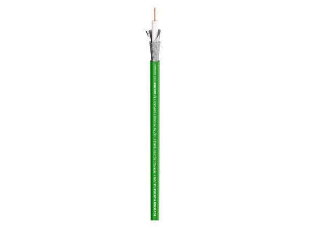 SOMMER Vector Plus Videokabel 1 x 1,20, PVC Ø 6,95 mm, grønn