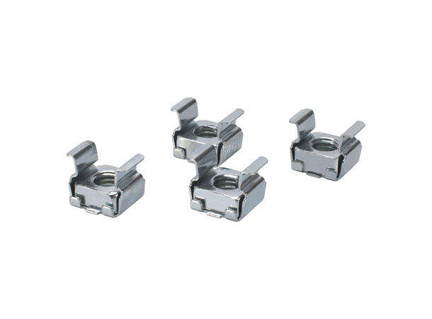 BASIC S-RACKNUT-4 Rackmutter for 3mm Pakke á 4 stk.