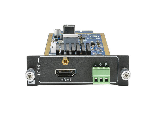 CARDINAL DVM DVM-HDBT-M-IHD Input Kort 1 x HDMI og Audio inn. For HDB-MATM08