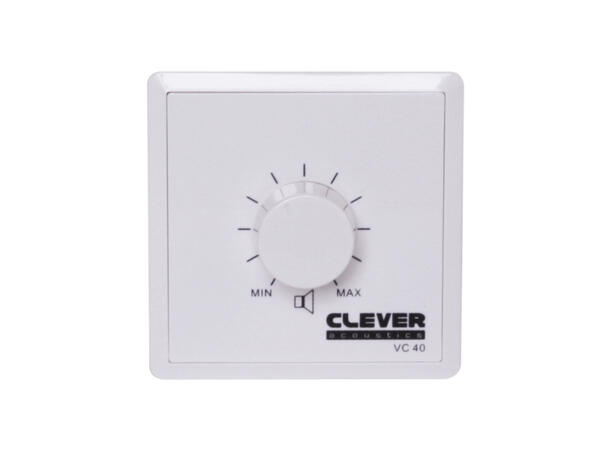 CLEVER ACOUSTICS VC40 40W volumkontroll For100V linje