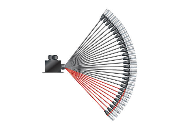 SOMMER Isopod LK Fan-in (20/08) LKf i boks  - NEUTRIK XLR, 1,2m