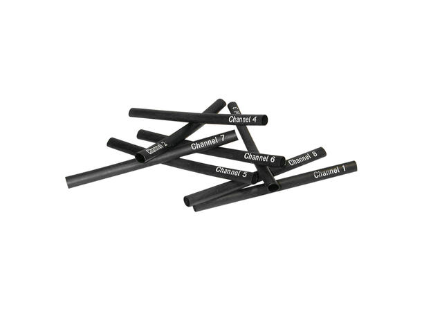 SOMMER Krympestrømpe merket ch. 1-8 Sort. Ø4.8mm før krymping. Lengde 90mm