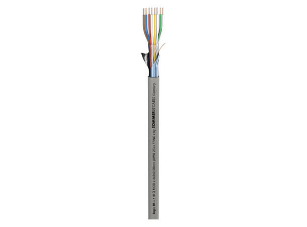 SOMMER Logicable LG MOD6LG04 Multikabel PVC, grå | 2 x 0,60 mm, 4 par