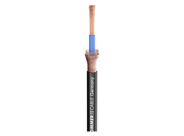 SOMMER Magellan SPK Høyttalerkabel 2 x 2,50 mm², PVC Ø 6,00 mm, sort