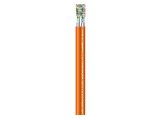 SOMMER Mercator CAT.7 DUPLEX 2 x CAT.7, FRNC, 17 x 8,5 mm, oransje