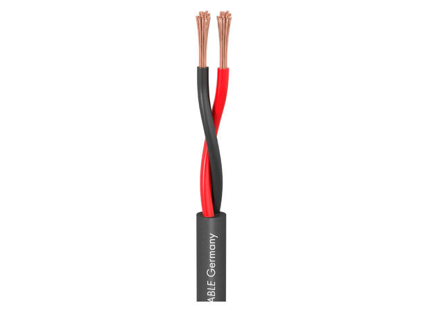 SOMMER Meridian I SP215 CPR Høyt.kabel 2 x 1,50 mm², FRNC Ø 6,80 mm, sort, Cca