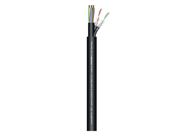 SOMMER Monolith 2 HV Hybridkabel pwr: 3x 2,50 mm², DMX: 2x 0,25 mm²