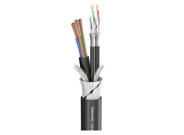 SOMMER Monolith 2 Hybridkabel pwr: 3x 1,50 mm², DMX: 2x 0,14 mm²