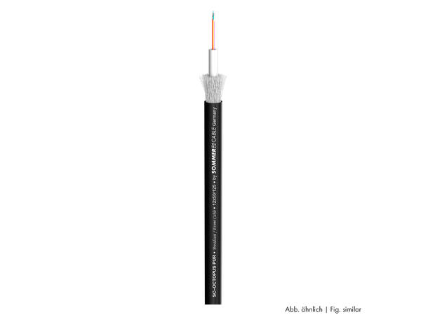 SOMMER Octopus-G Fiberkabel, OM2 24 x 50/125 µm OM2, PE, sort