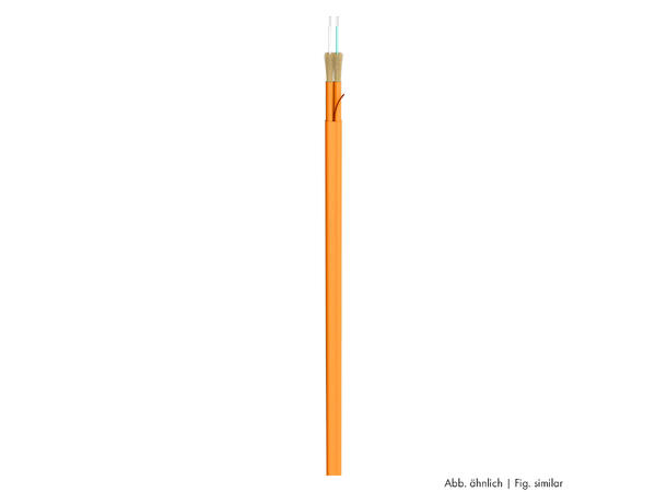 SOMMER Octopus-G Fiberkabel, OS2 4 x 9/125 µm OS2, LSZH , oransje