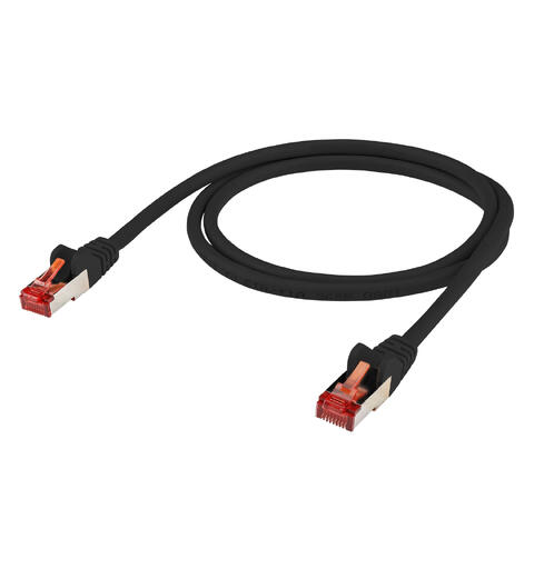 BASIC C6AB Nettverkskabel, 10m Cat.6a | RJ45 / RJ45. Skjermet