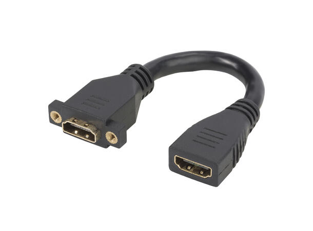 HICON HI-HDFF-0015-SW HDMI Hun/Hun 15cm. VGA type Housing m/UNC gjenger