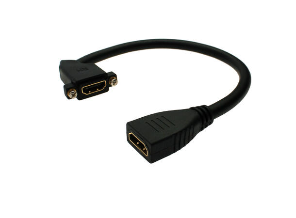 HICON HI-HDFFW-0020-SW HDMI Hun/Hun 20cm. VGA type Housing m/UNC gjenger