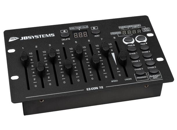 JB Systems EZ-CON 72 DMX-kontroller 72 kanaler. Innebygget strømforsyning
