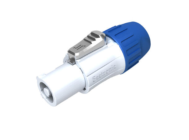 SEETRONIC SAC3FCB for kabel Grå, strøm ut. Kompatibel med powerCON