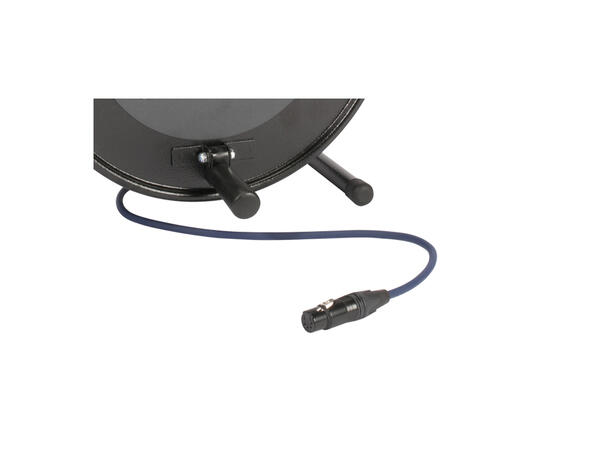 SOMMER B2E6H DMX-kabel på trommel, 50m 5-pin, XLR / XLR, NEUTRIK , Sort