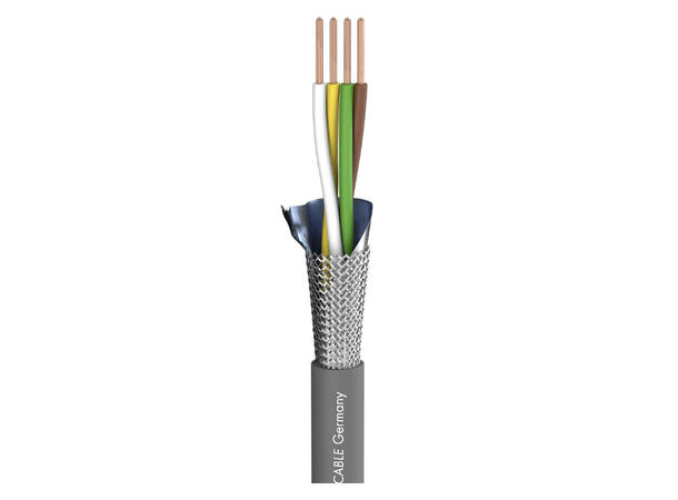 SOMMER Binary 434 DMX512 DMX-kabel 4 x 0,34 mm², PVC Ø 7,00 mm, grå
