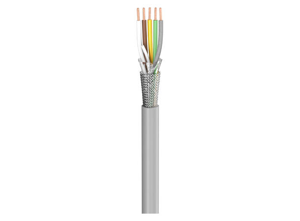 SOMMER Control Flex Kontrollkabel 5 x0,34mm², PVC FH, Ø 5,90mm, grå, Eca