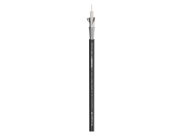 SOMMER Focusline MS Videokabel 1 x 0,60, PVC FH Ø 6,20 mm, sort