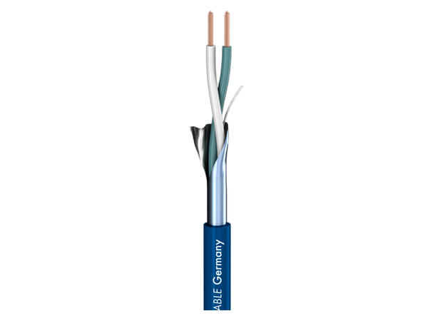 SOMMER Isopod SO-F22 Patchkabel 2 x 0,22 mm², PVC Ø 3,30 mm, blå