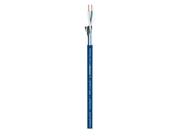 SOMMER Isopod SO-F22 Patchkabel 2 x 0,22 mm², PVC Ø 3,30 mm, blå