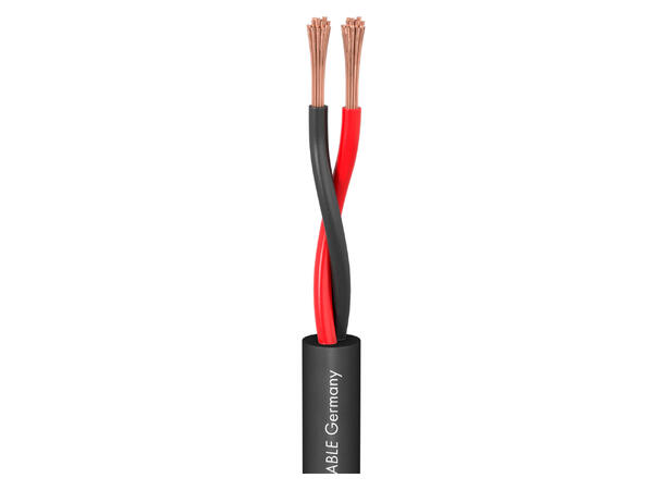 SOMMER Meridian I SP225 CPR Høyt.kabel 2 x 2,50 mm², FRNC Ø 8,20 mm, sort, Cca