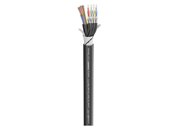 SOMMER Monolith 4 Hybridkabel pwr: 3x 1,50 mm², DMX: 2x 0,14 mm²
