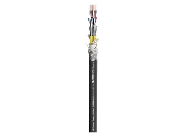 SOMMER Pegasus CMCK02 Multikabel SPVC, sort | 4 x 0,20 mm², 2 par