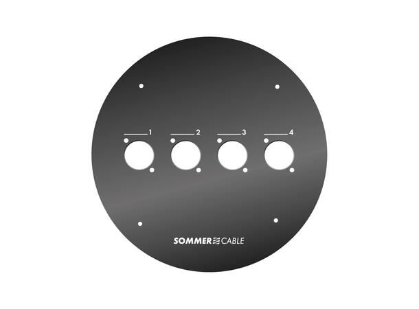 SOMMER RUND04 Koblingsplate For Schill GT310, HT (Ø240) og SK serie