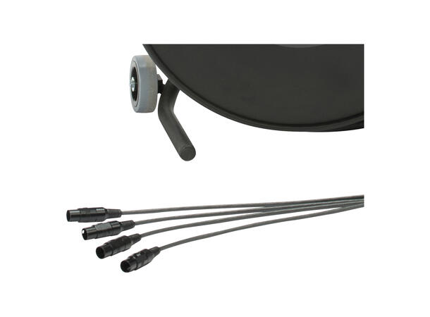 SOMMER SC-MERCATOR 4 x CAT.7 kabel 50m. SCHILL HT485 kabeltrommel