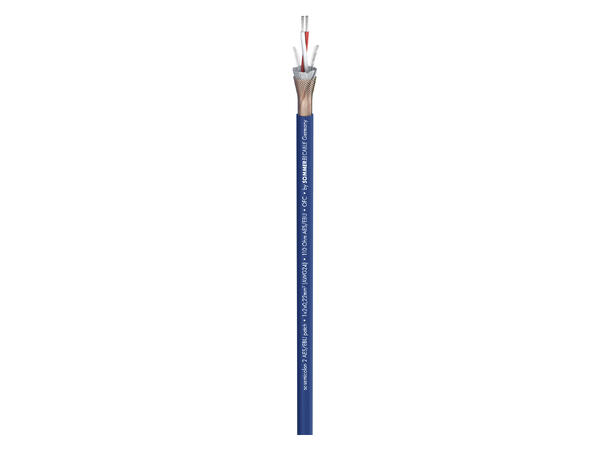 SOMMER Semicolon 2 AES/EBU DMX-kabel 2 x 0,22 mm², PVC Ø 5,00 mm, blå