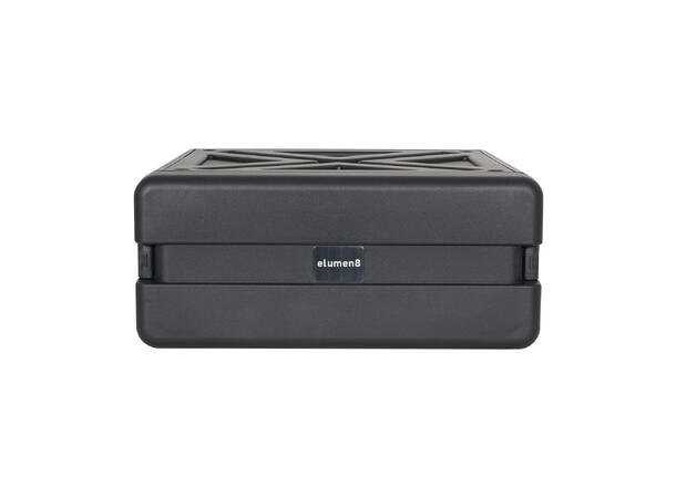 ELUMEN8 Rock Box 4U Rack Case Rackskinne foran og bak