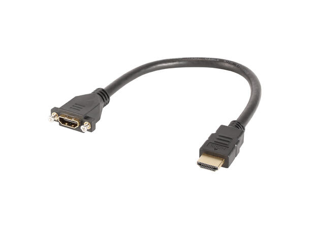 HICON HI-HDFM-0030-SW HDMI Hun/Han 30cm. VGA type housing (hun)