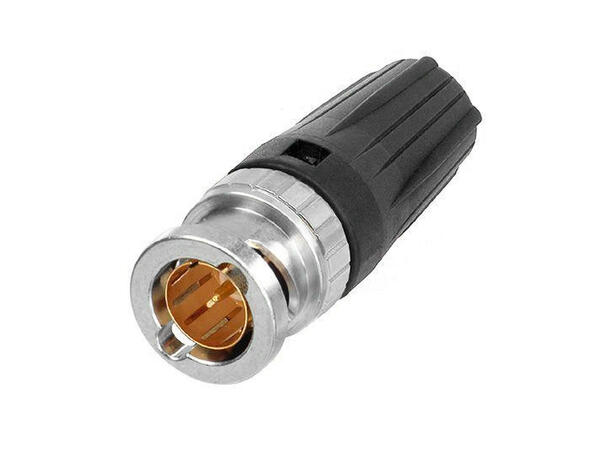 NEUTRIK NBNC75BLP9X Rear Twist UHD-SDI Krympekapasitet 1.07/6.47, Maks Ø6.3mm
