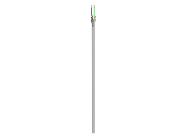 SOMMER Control Flex Kontrollkabel 3 x0,50mm², PVC FH, Ø 5,80mm, grå, Eca