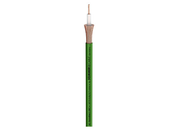 SOMMER Focusline L Videokabel 1 x 0,60, PVC Ø 6,20 mm, grønn