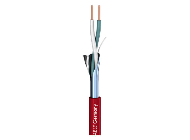 SOMMER Isopod SO-F22 Patchkabel 2 x 0,22 mm², PVC Ø 3,30 mm, rød