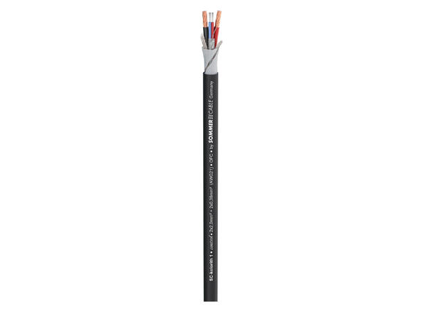 SOMMER Kolorith 1 Hybridkabel 1x 2x0,35 mm², pwr: 2x 2,00 mm²