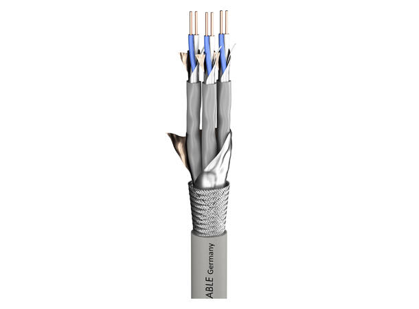 SOMMER Logicable MP MODF 03 Multikabel FRNC, grå | 2 x 0,26 mm², 3 par