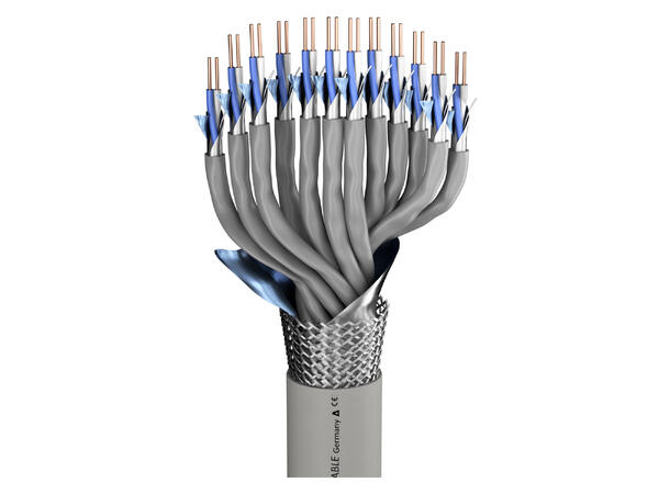 SOMMER Logicable MP MODF 12 Multikabel FRNC, grå | 2 x 0,26 mm², 12 par, Dca