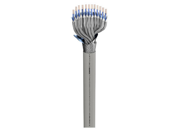 SOMMER Logicable MP MODF 12 Multikabel FRNC, grå | 2 x 0,26 mm², 12 par, Dca
