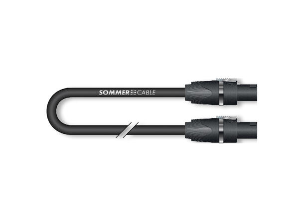 SOMMER ME20-215 Høyttalerkabel, 2,5m sort, 2x 1,50mm² | SPK / SPK, NEUTRIK