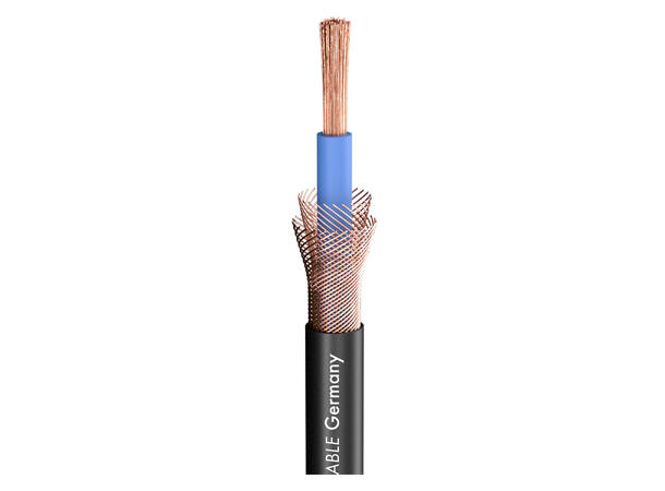 SOMMER Magellan SPK Høyttalerkabel 2 x 4,00 mm², PVC Ø 8,00 mm, sort